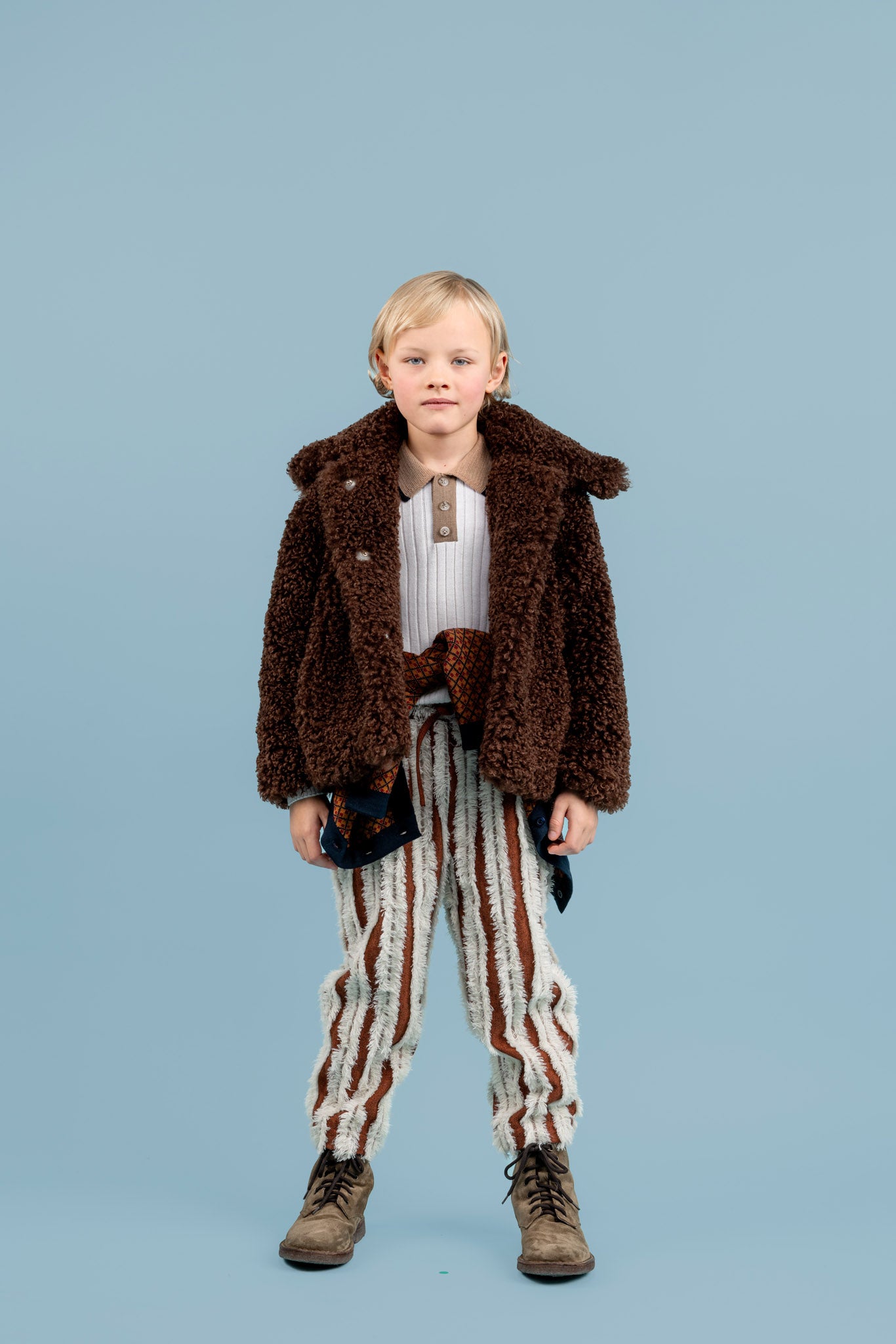 Morgan Merino Wool Cardigan, Caramel