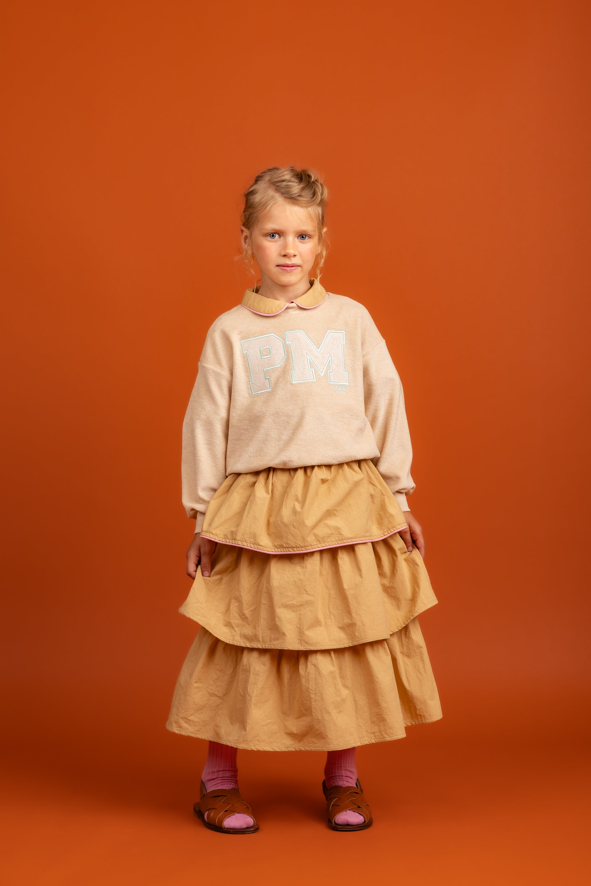 Hudson Blouse Cotton, Brown