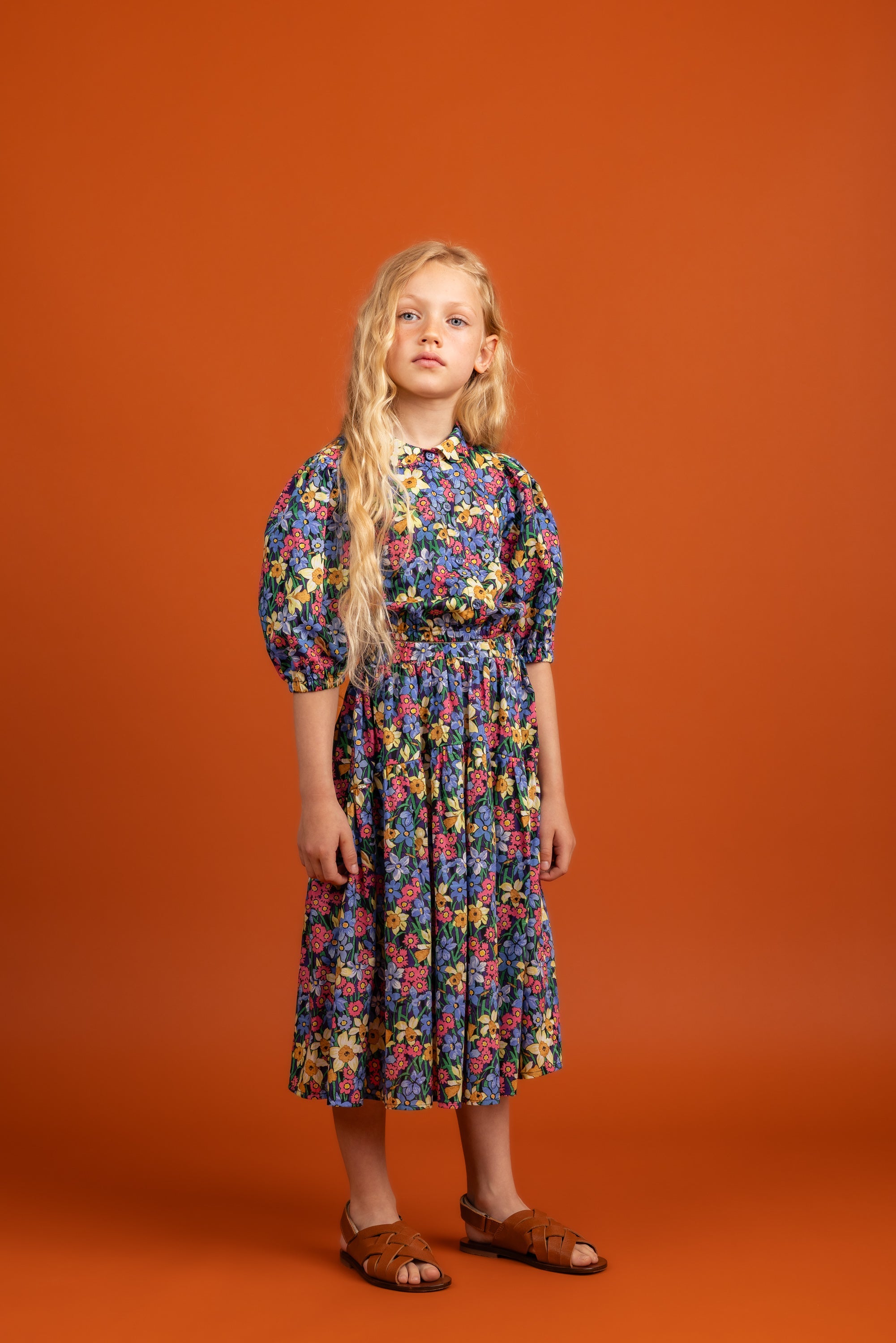 Madison Blouse Cotton, Blue