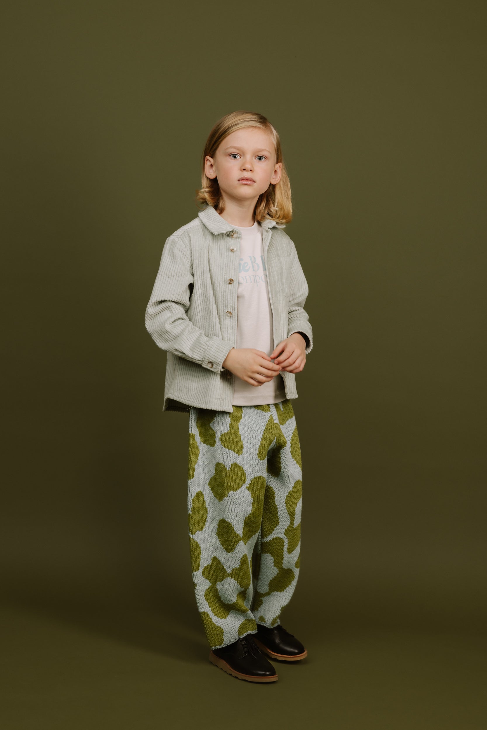 Wool Trousers Lando, Green