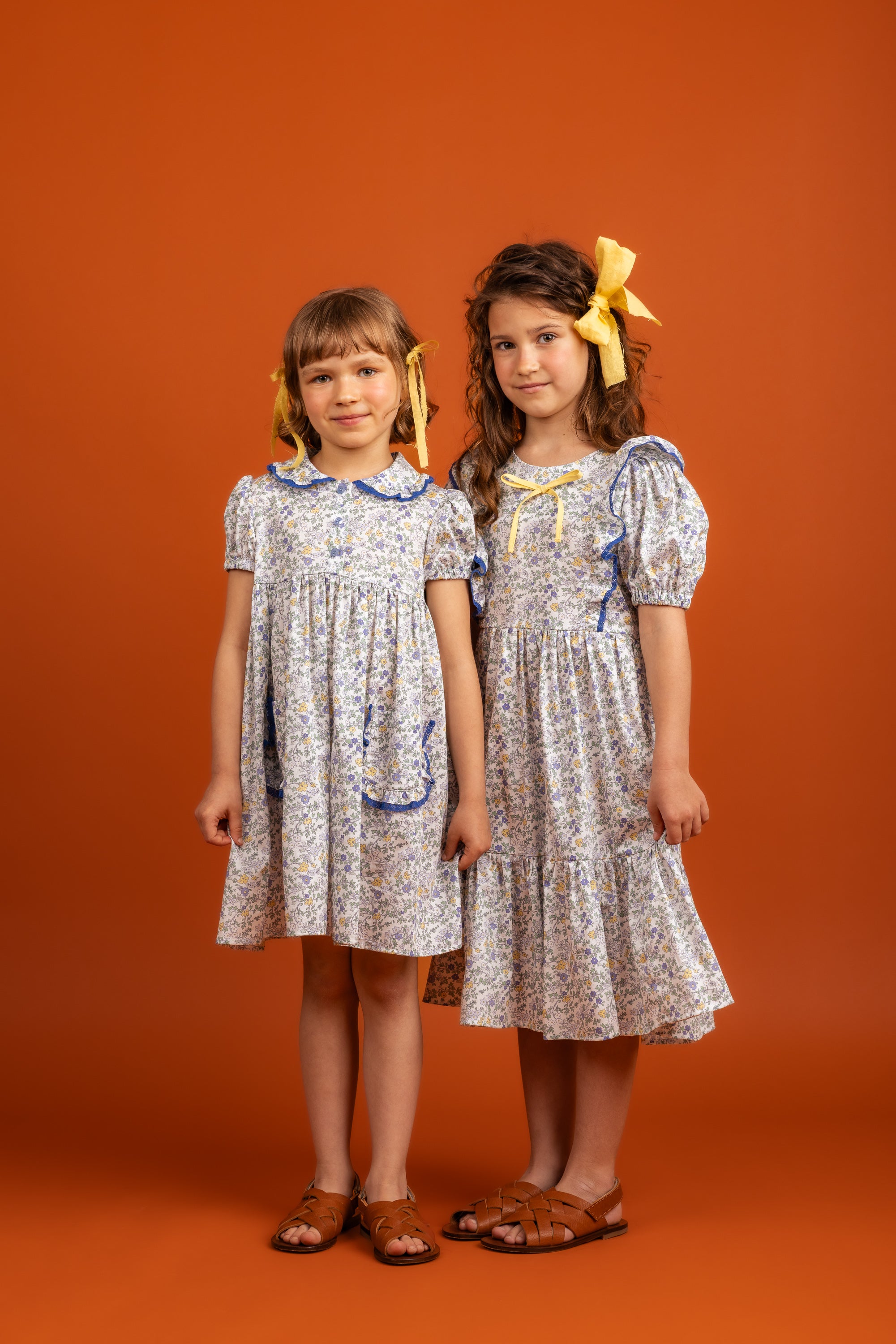 Mia Dress Cotton, Blue