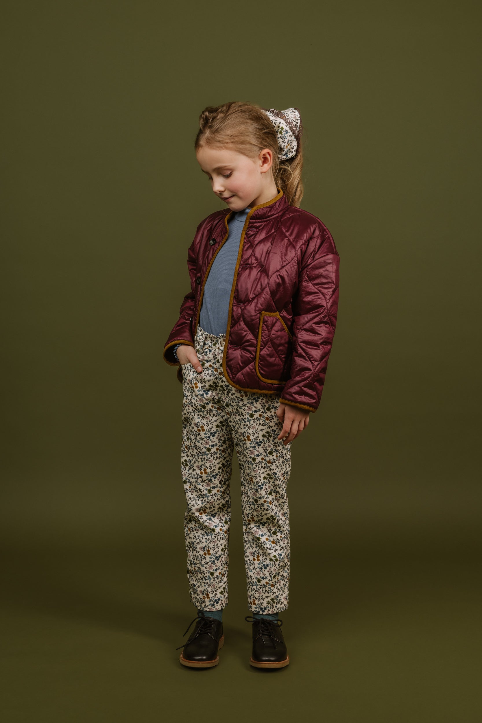 Puffer Jacket Nico, Aubergine