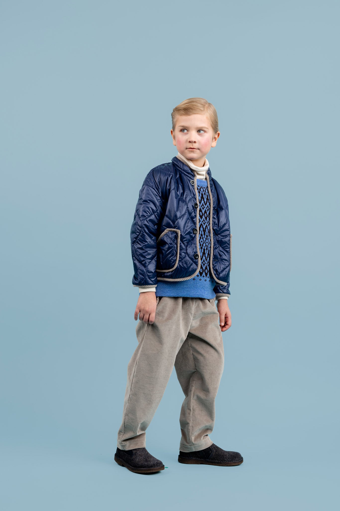 Otis Corduroy Pants, Grey