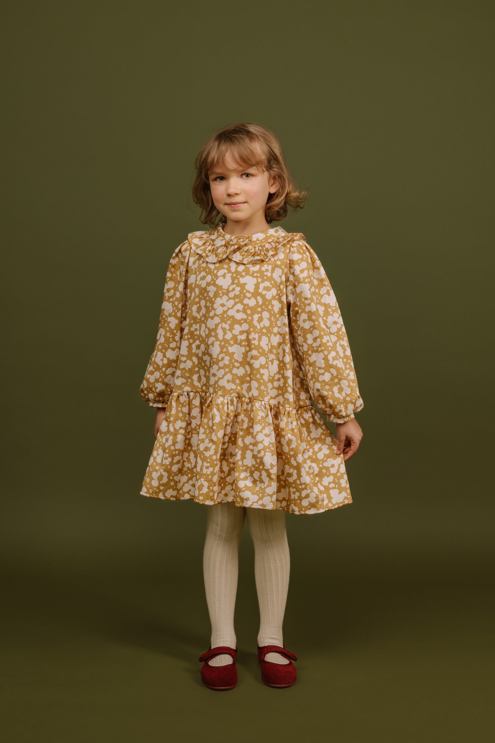 Cotton Dress Cara, Camel