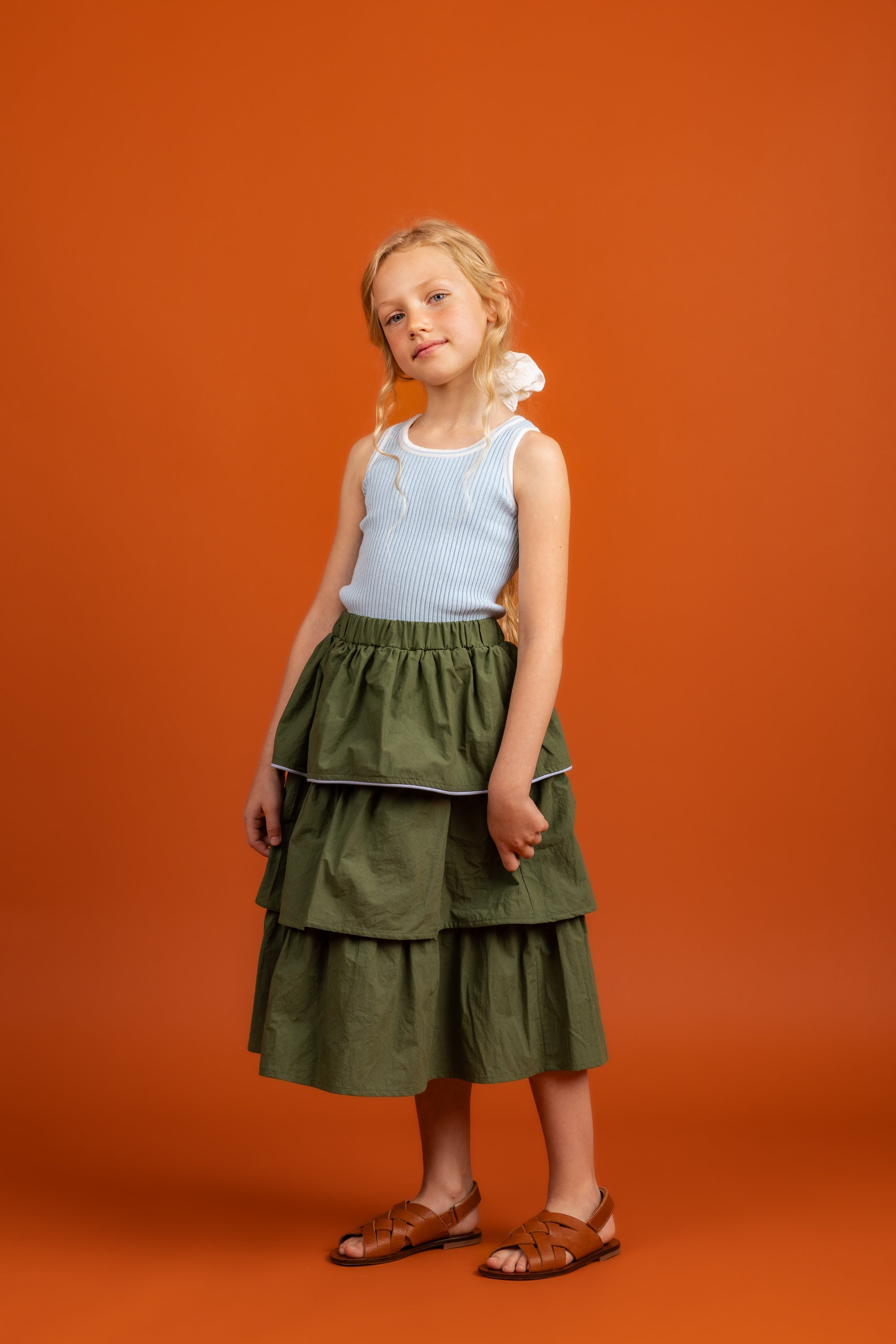 Kai Tank Top Cotton, Blue