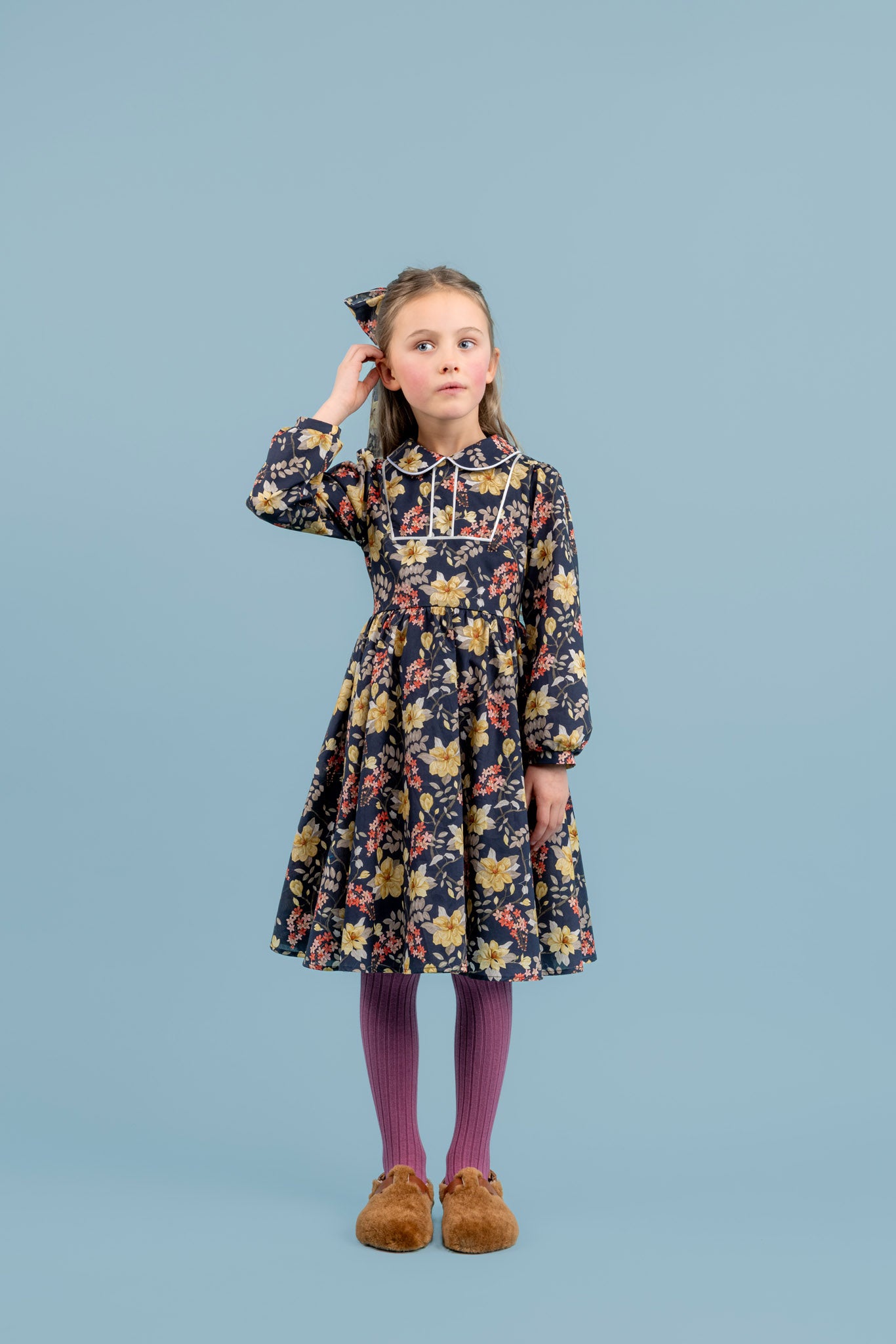 Lottie Cotton Maxi Dress, Multicolor