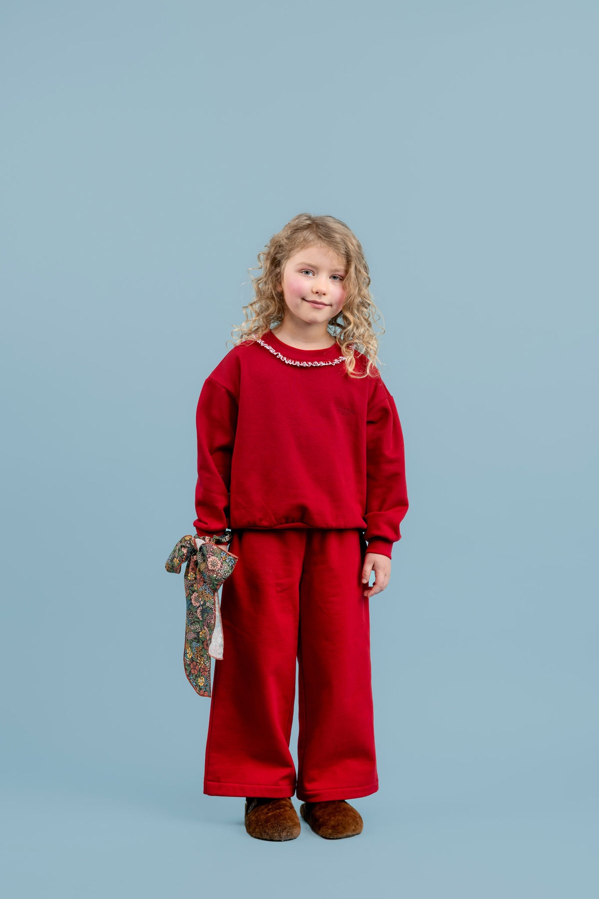 Mason Cotton Sweatshirt, Red