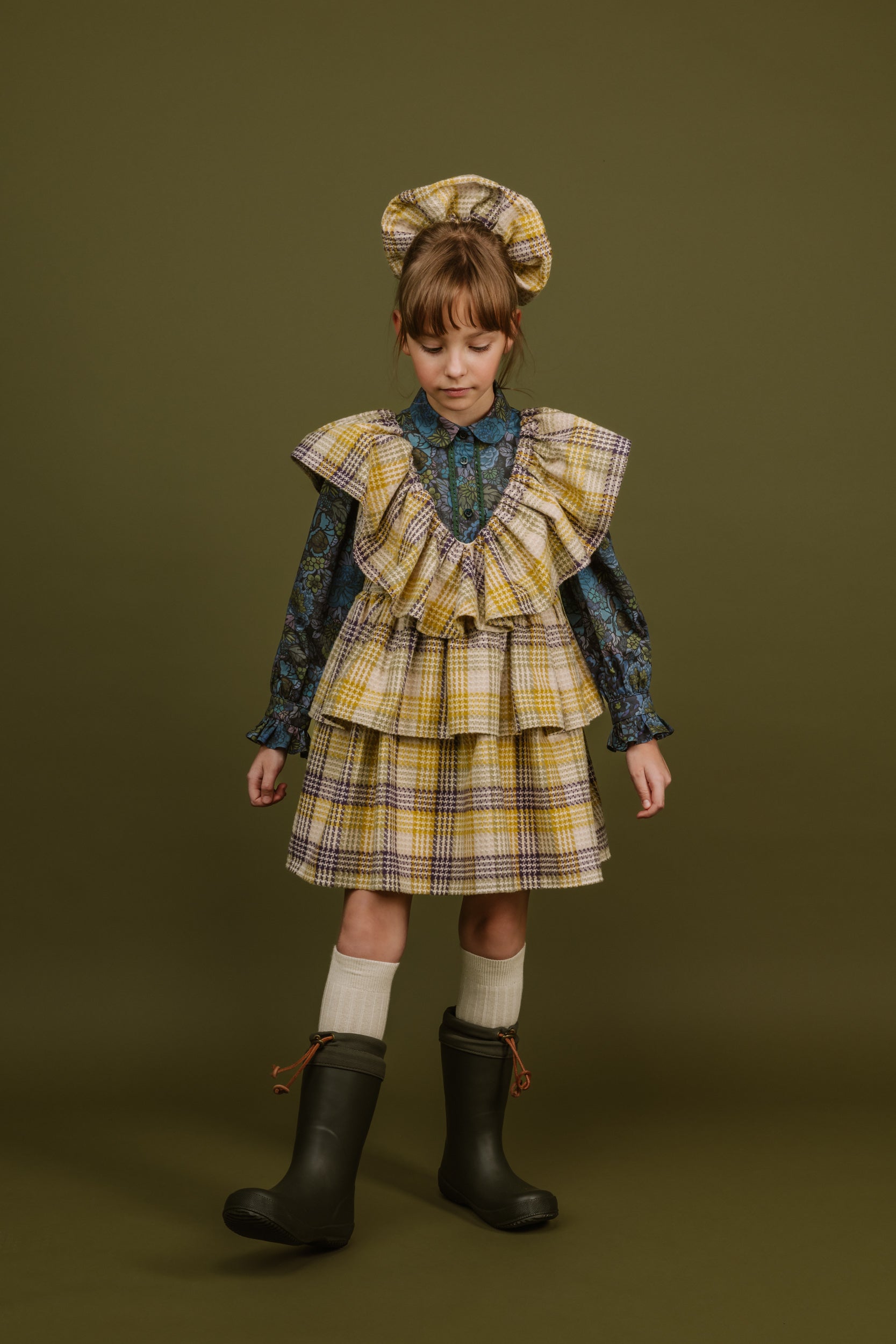 Cotton Blouse Beatrice, Blue