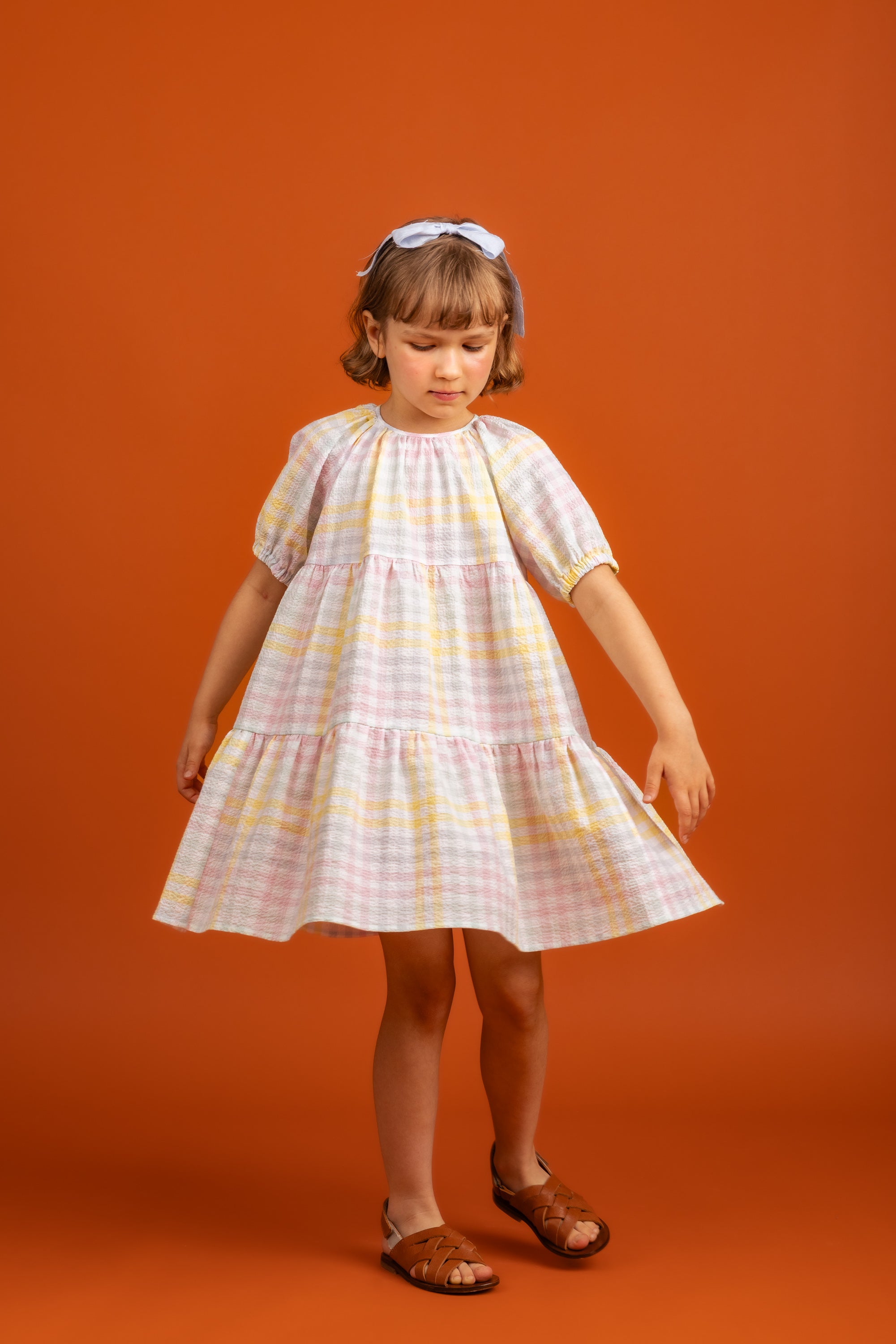 Marisa kokvilnas Kleita, Pasteļu krāsā