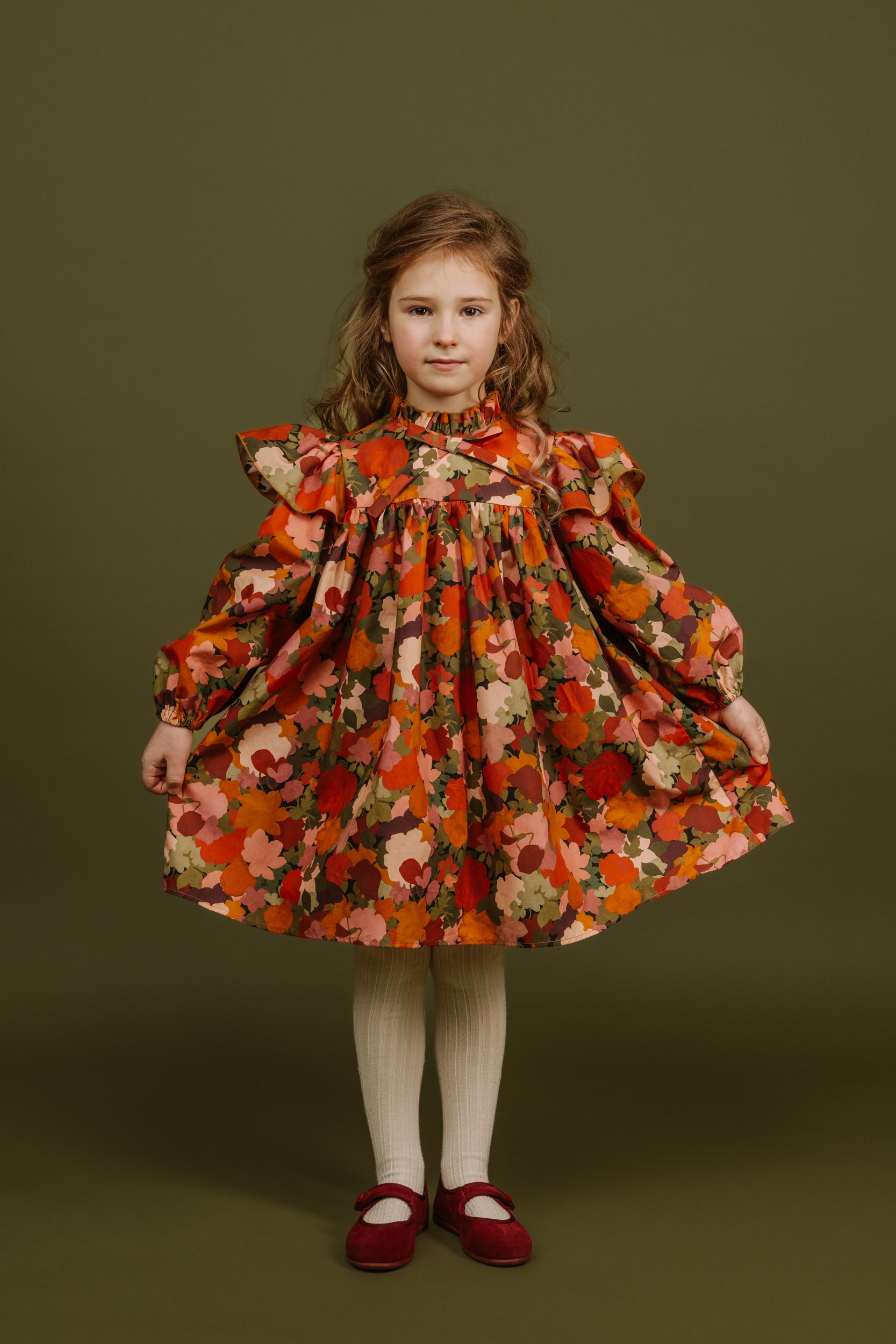 Cotton Dress Sienna, Multicolor