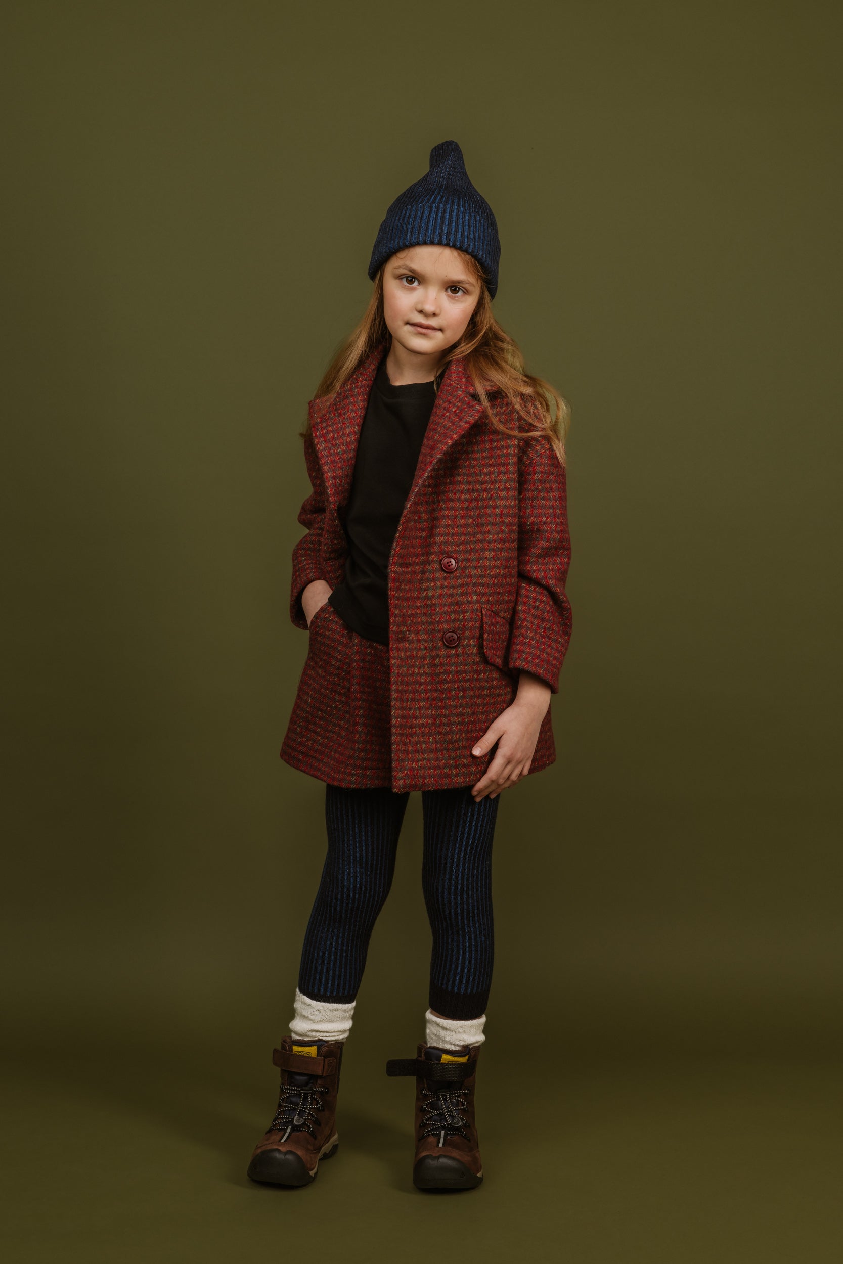 Wool Shorts Odette, Red