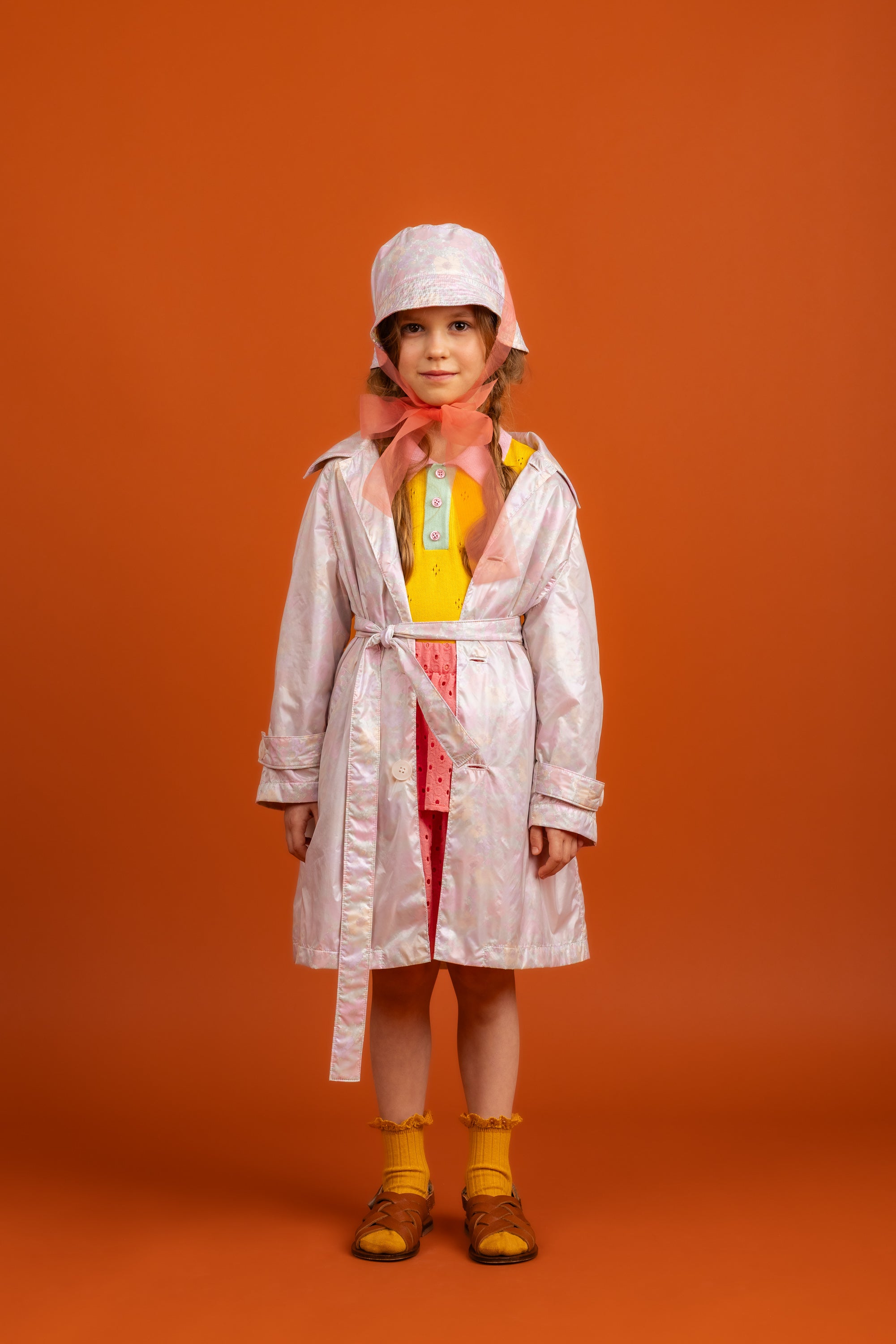 Eloise kokvilnas Mētelis, Daudzkrāsains