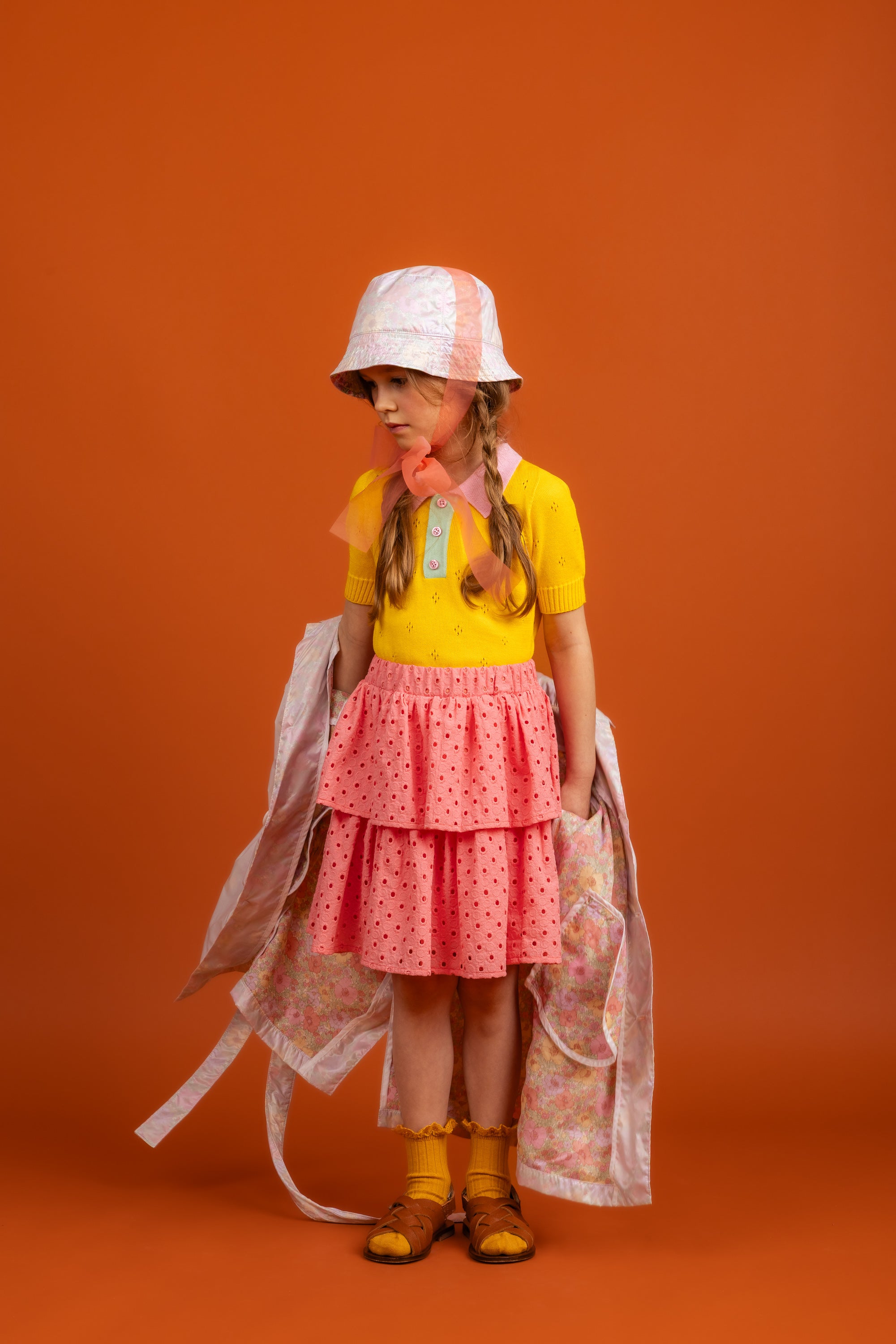 Kai Polo Shirt Cotton, Yellow