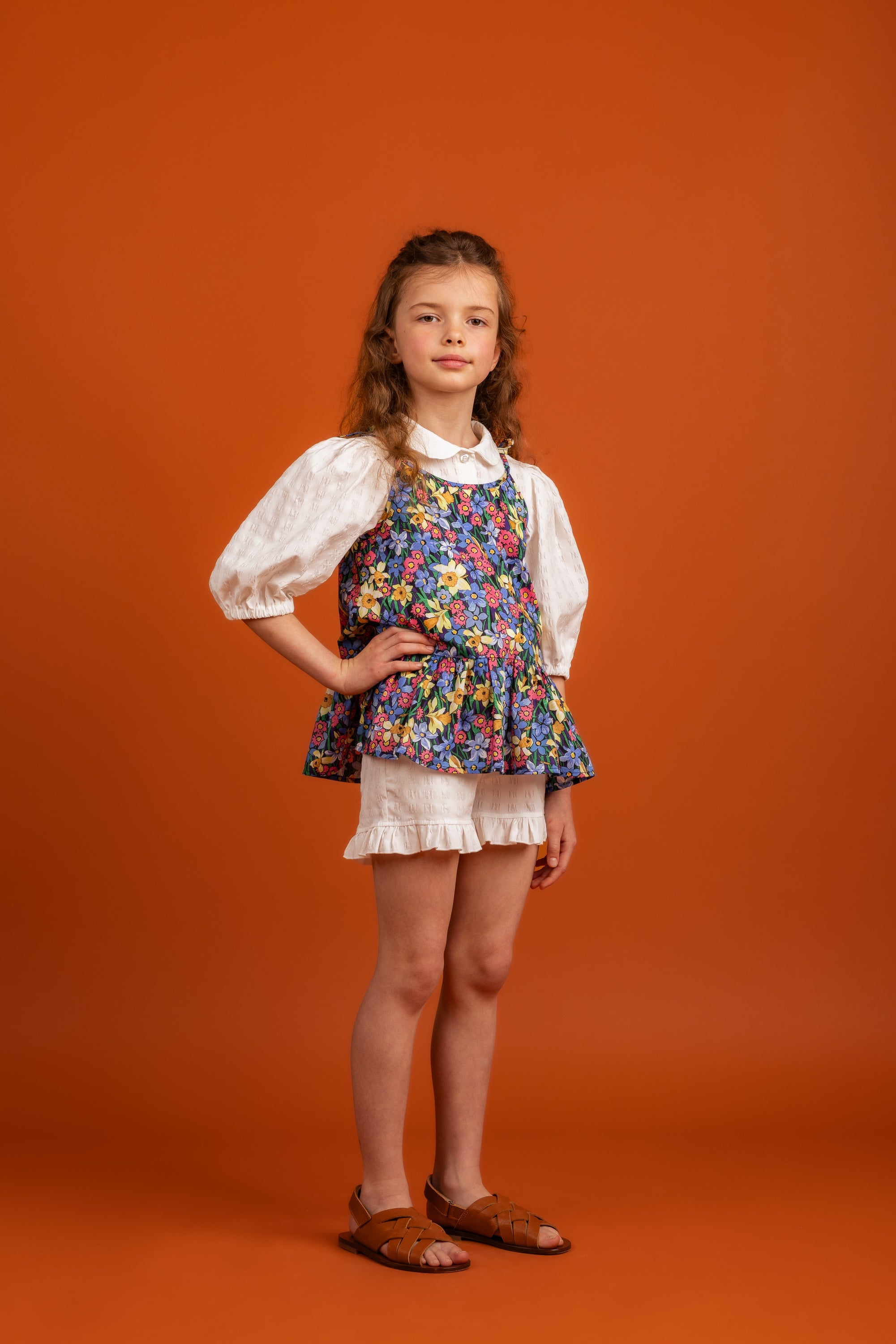 Iris Blouse Cotton, White