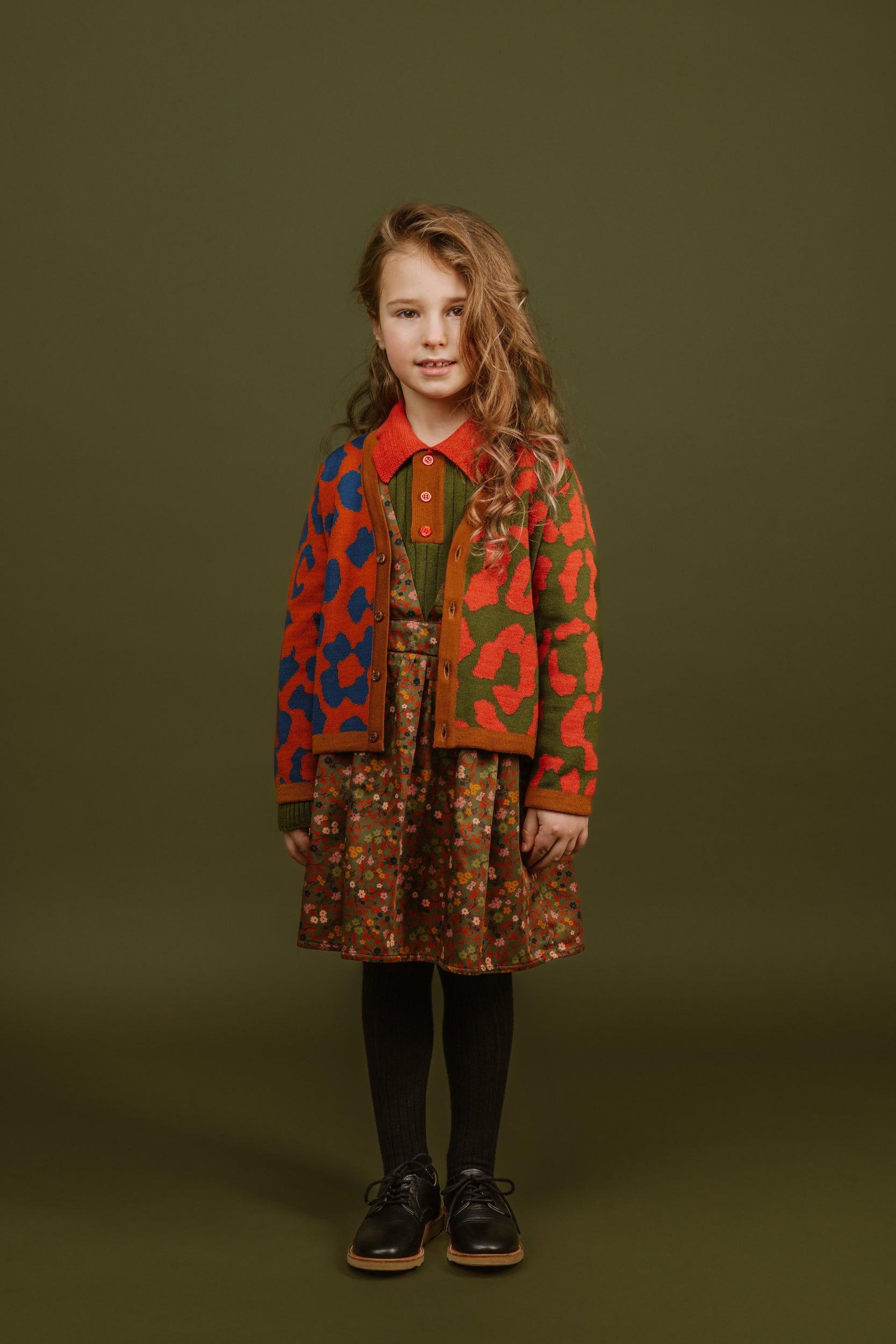 Wool Cardigan Fiora, Multicolor