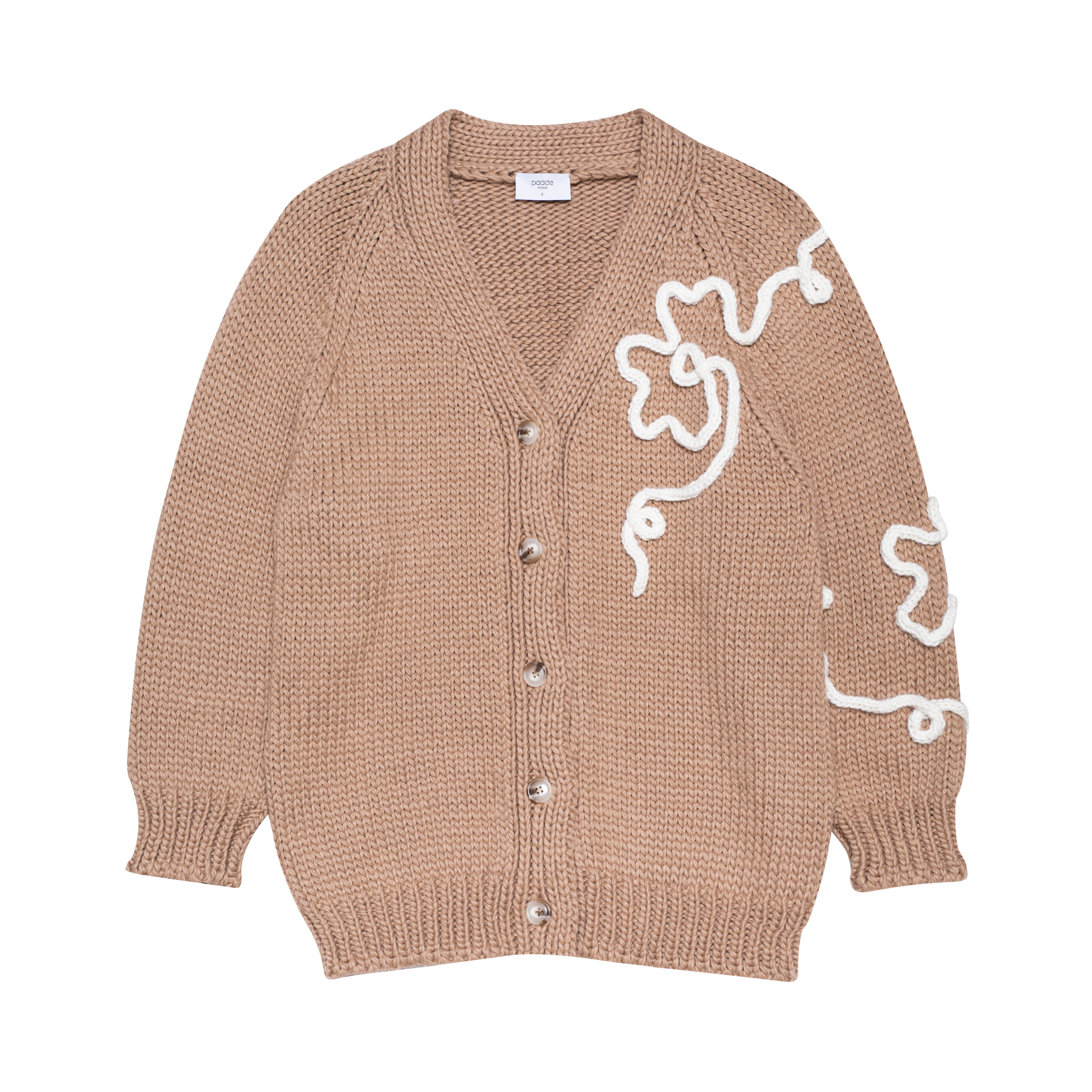 Handmade  Women's Cardigan Ariel, Camel