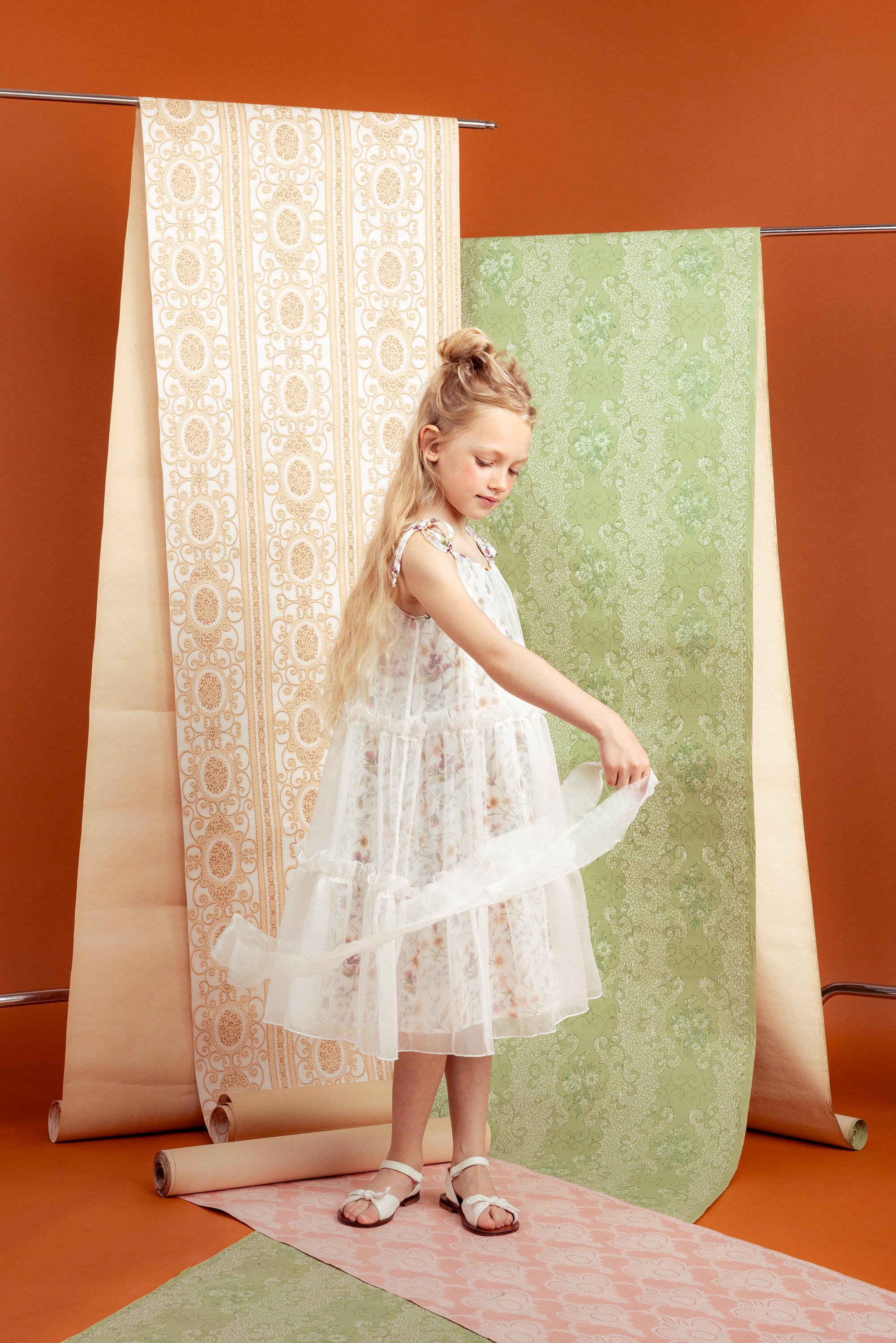 Eden Dress Silk, Multicolor