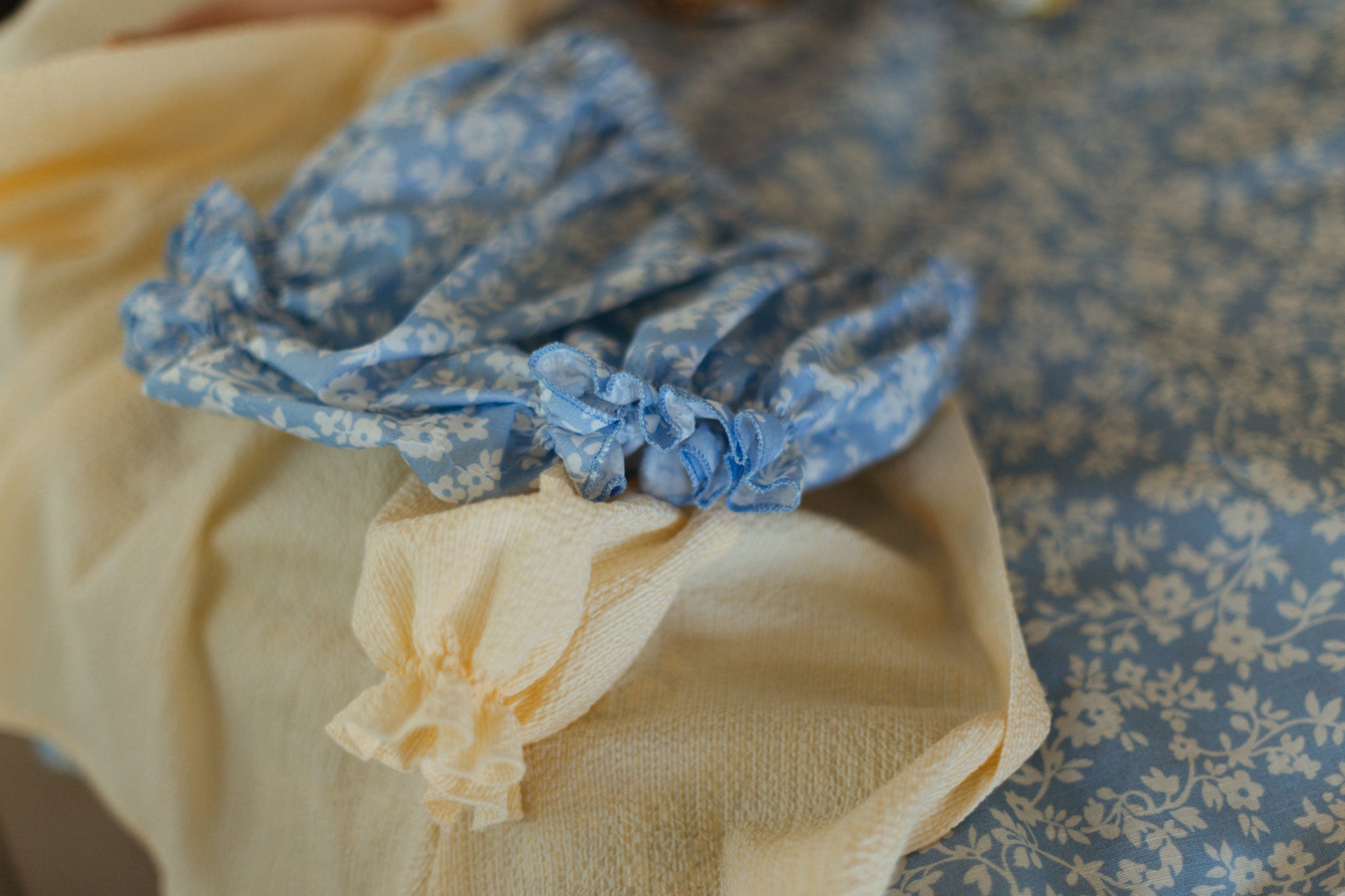 Cotton Baby Bloomers Mimi, Blue