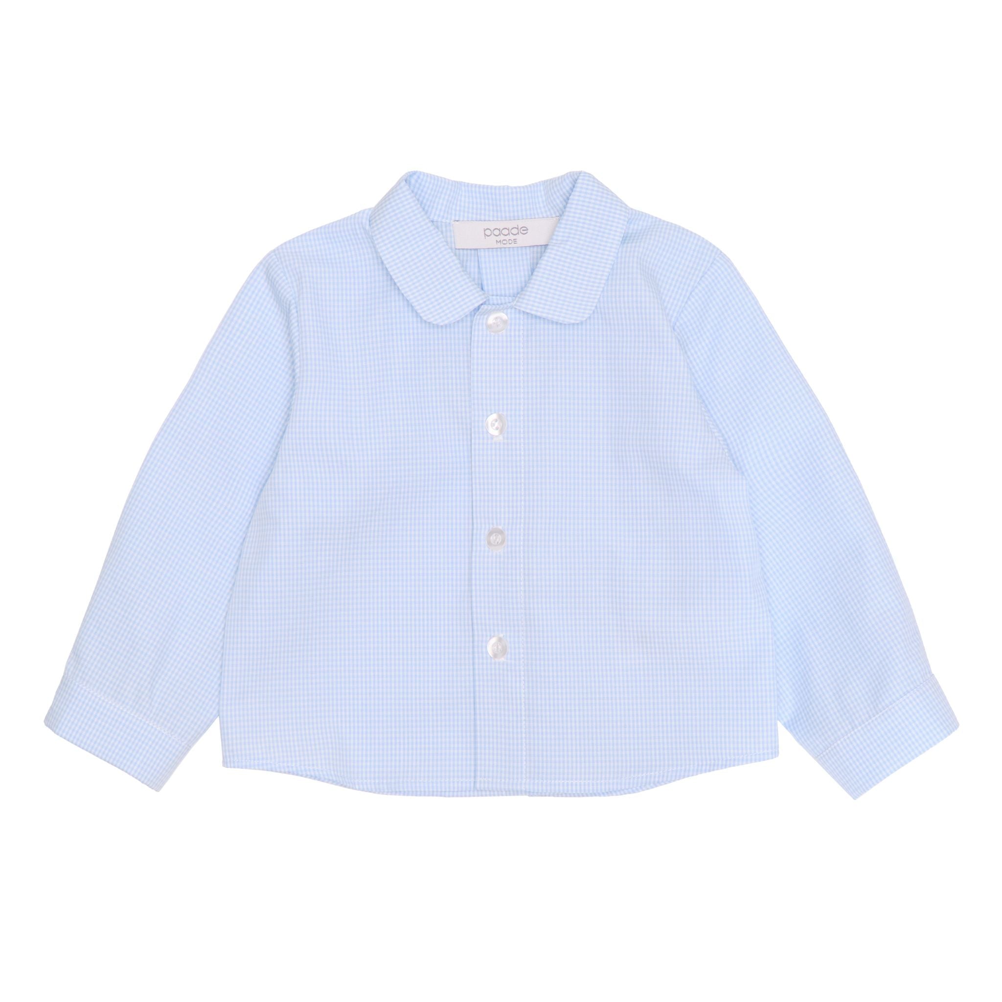 Cotton Baby Shirt Trail, Blue