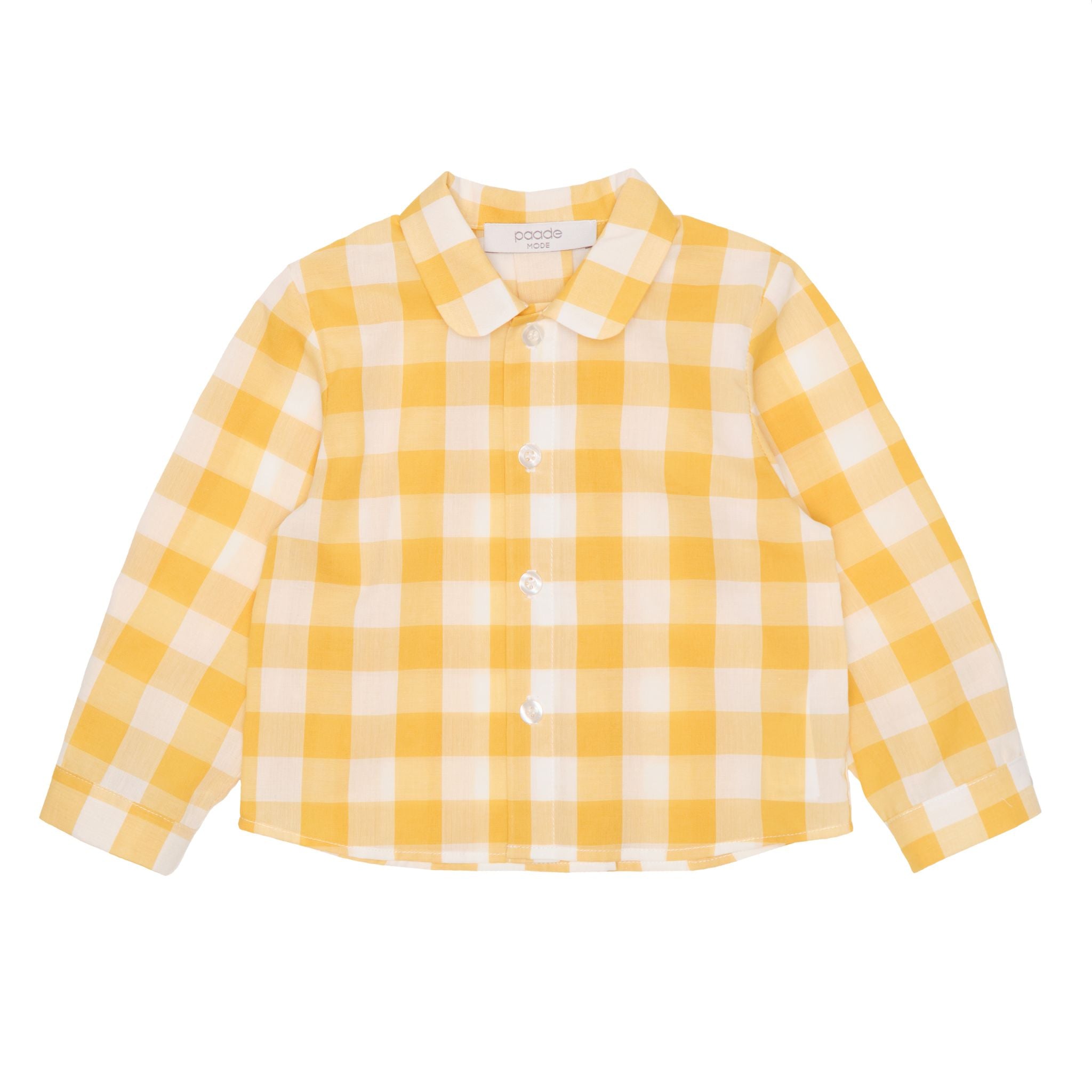 Cotton Baby Shirt Alex, Yellow