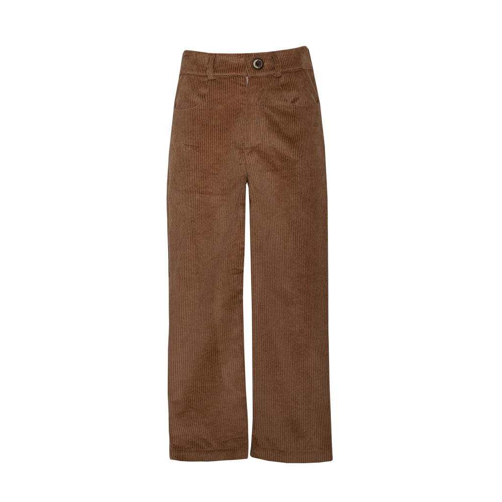 【BAON】Dalmore Raising Corduroy Pants John Blair Relaxed-Fit Hidden Elastic Wide-Wale Corduroy