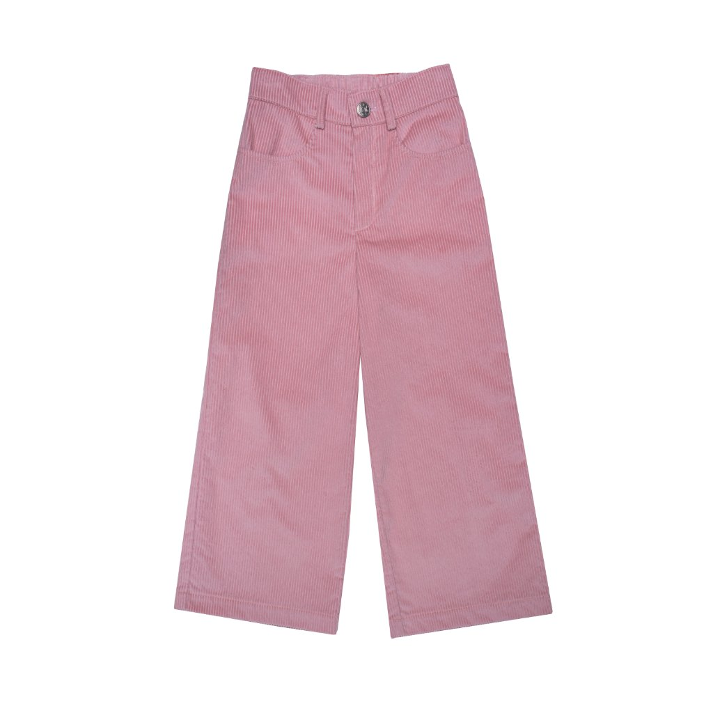 Corduroy Wide Trousers Amsterdam Pink