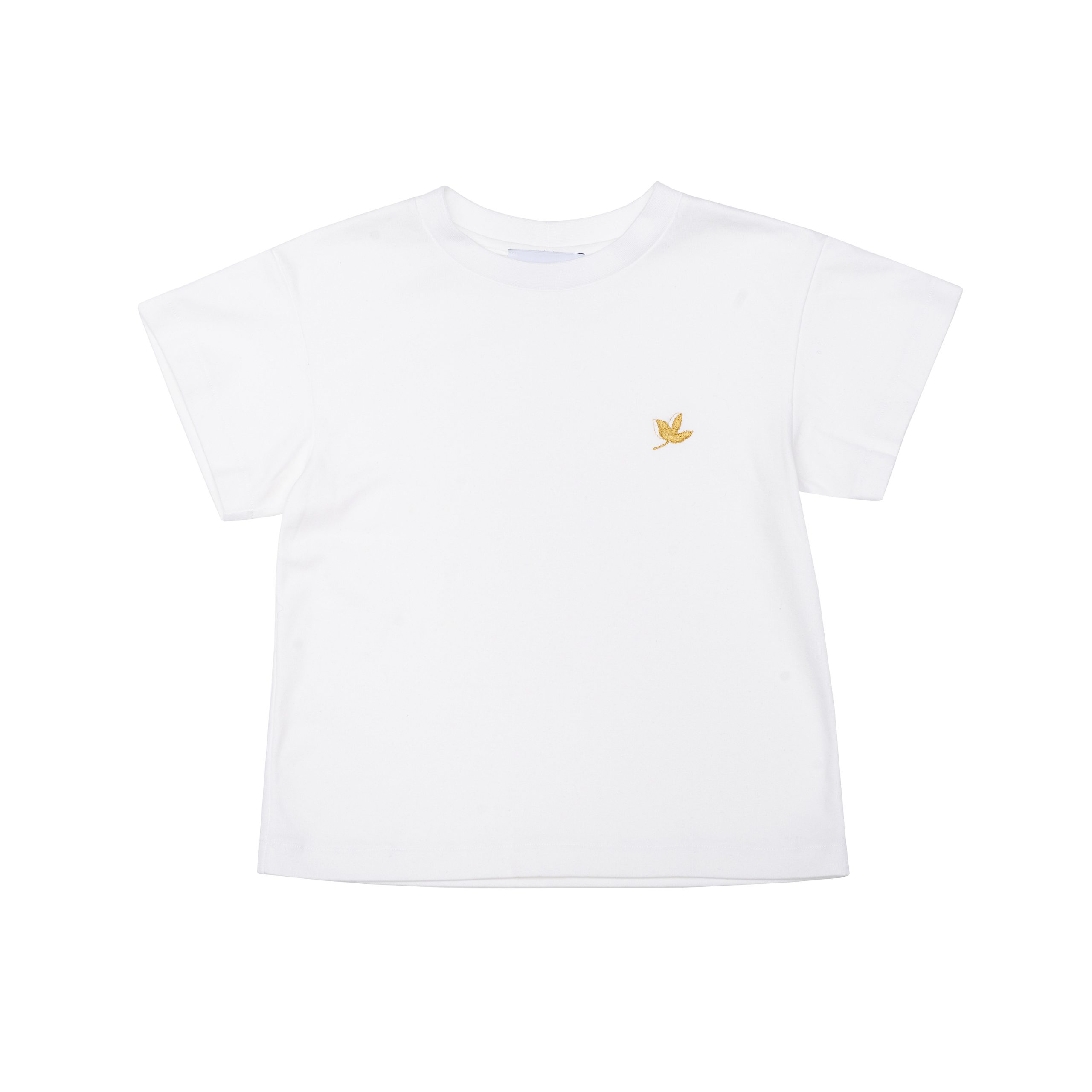 Cotton T-Shirt Alpenglow White