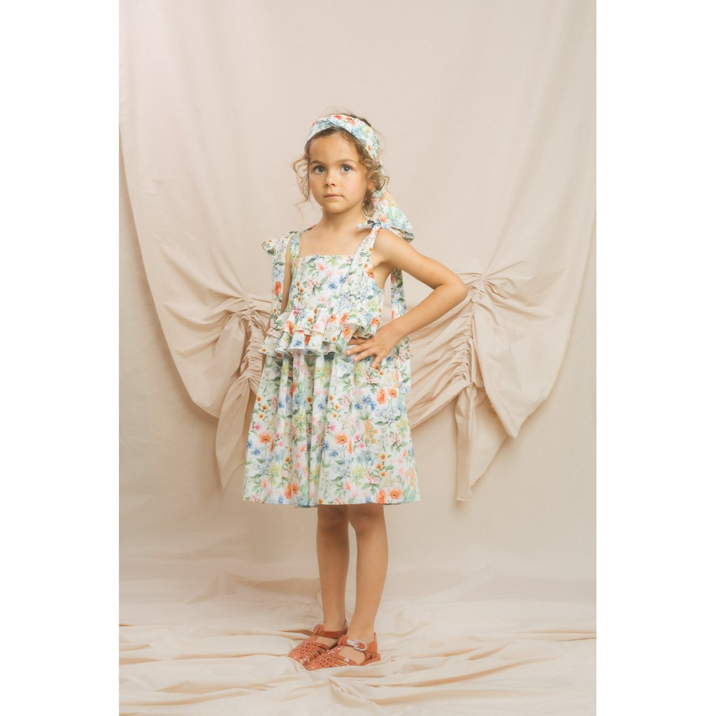 Dress with Ties Fairytale Multicolor