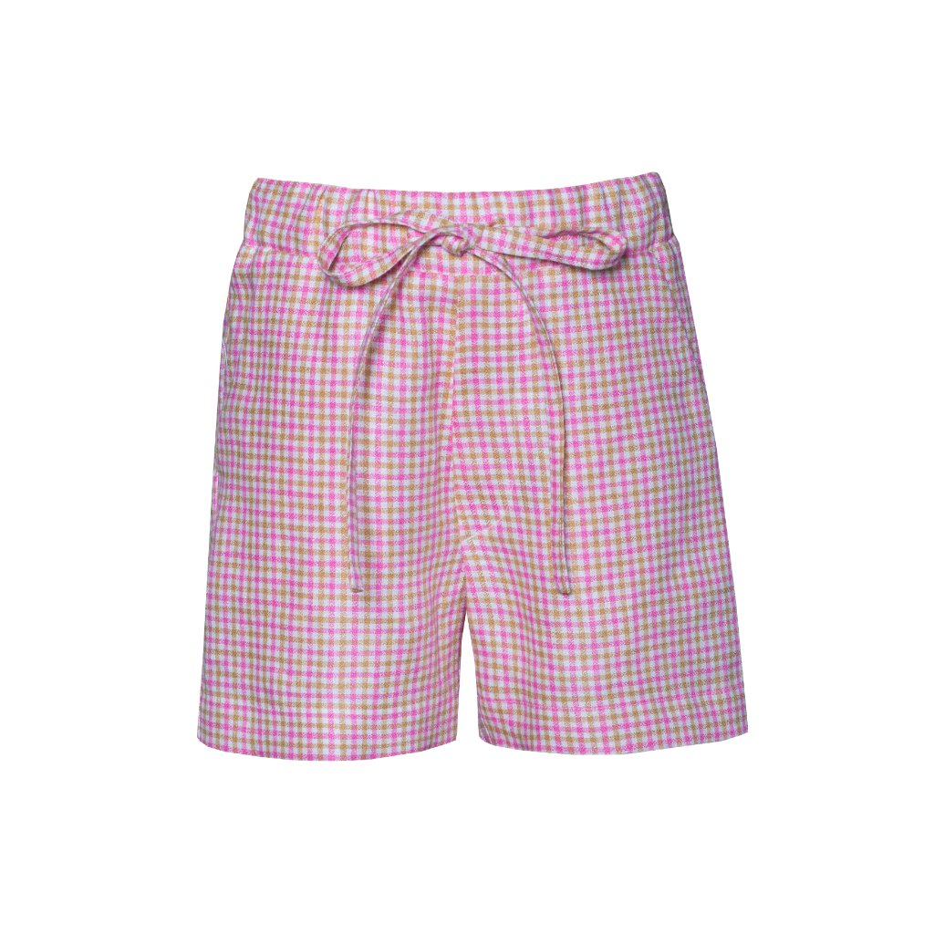 Linen Shorts Lex Pink
