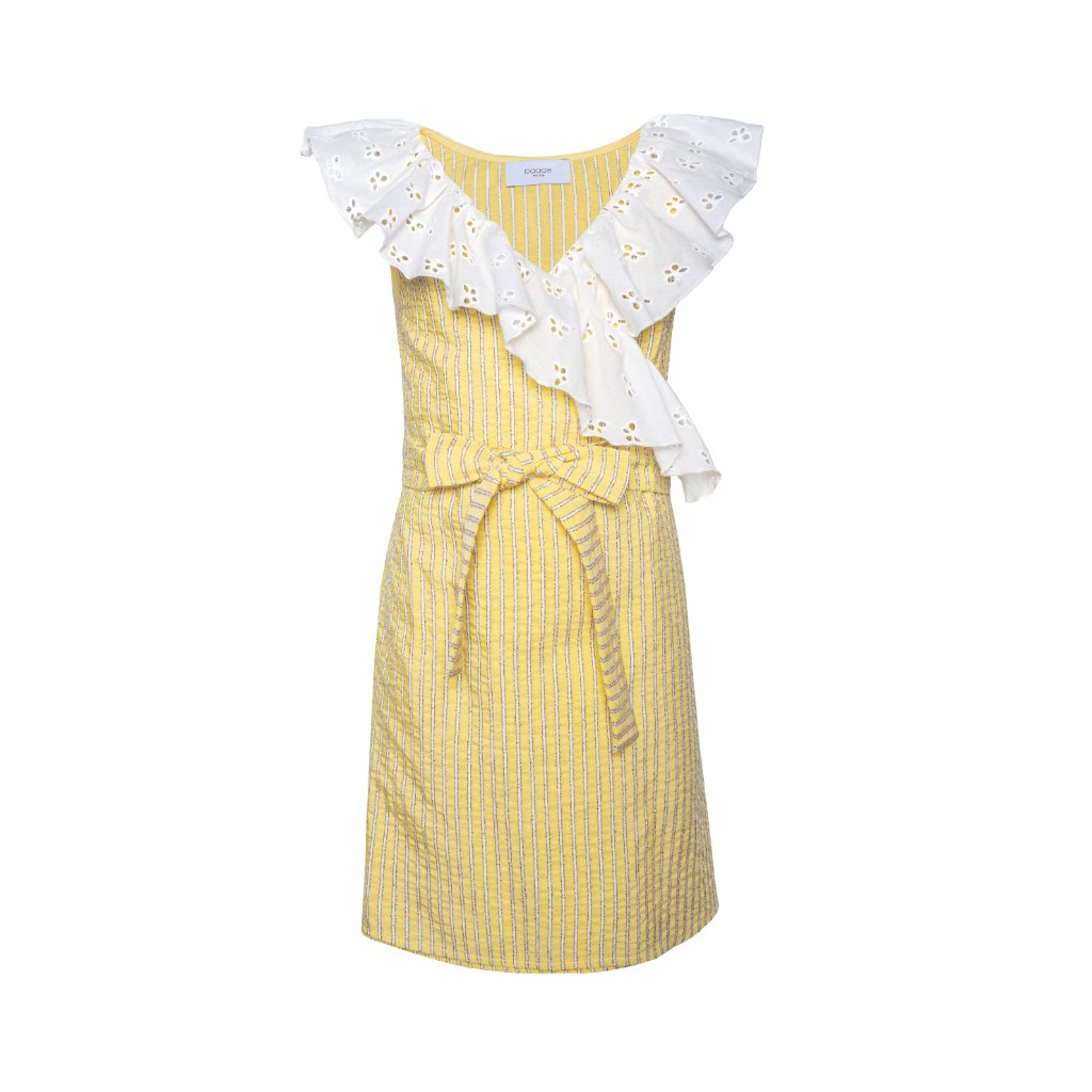 Wrap Dress Auguste Yellow
