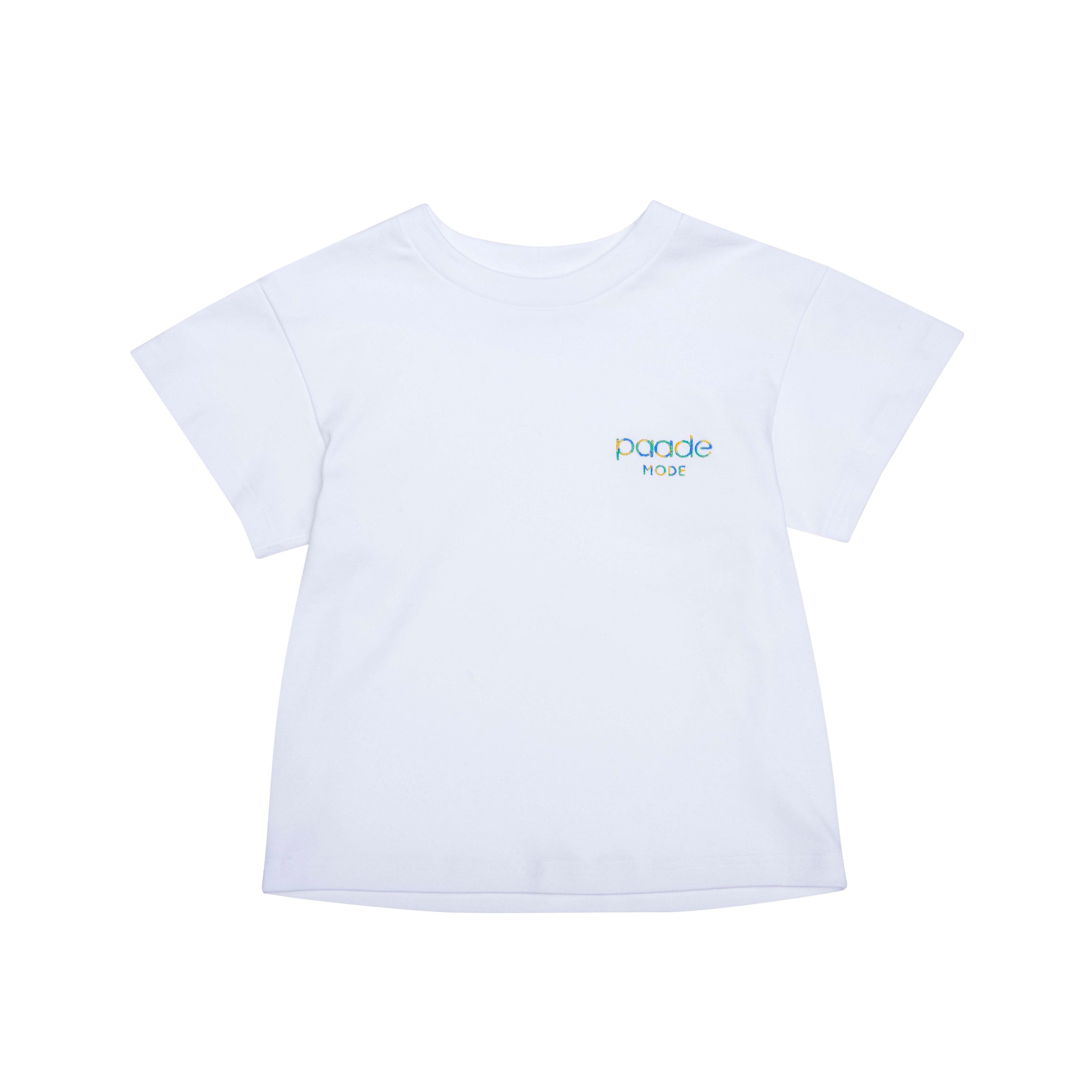 Jersey T-Shirt Paade Blue Logo, White