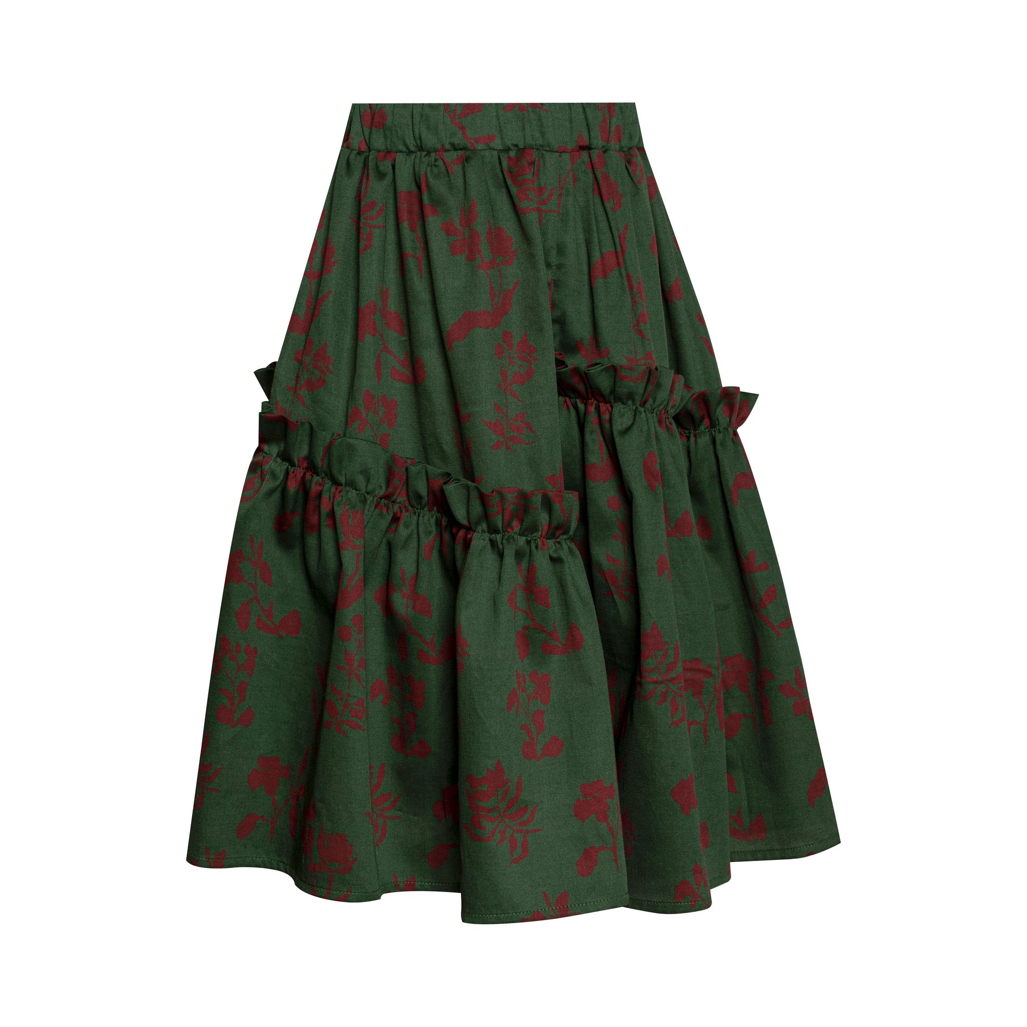 Cotton Skirt Dale, Green