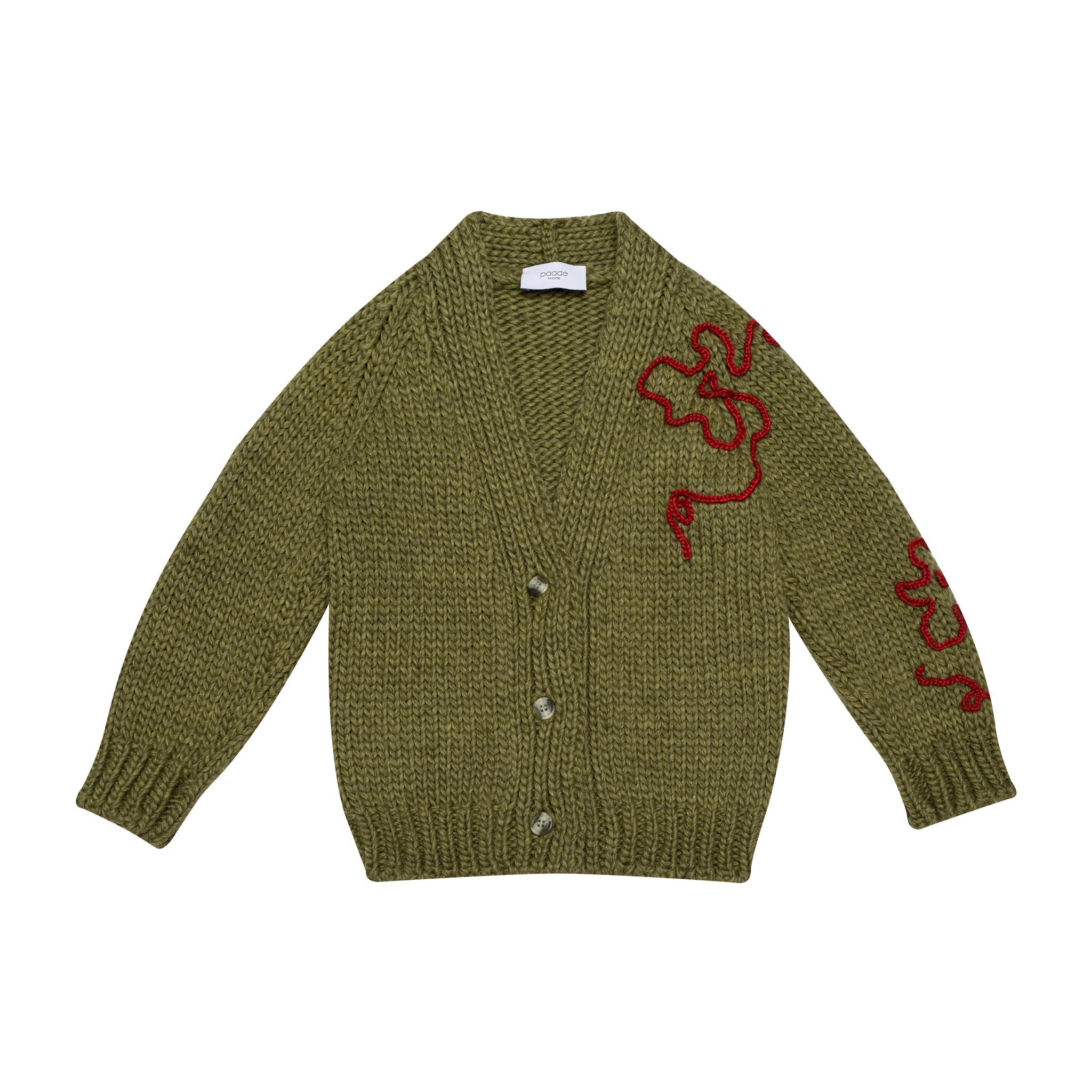 Boys green cardigan best sale