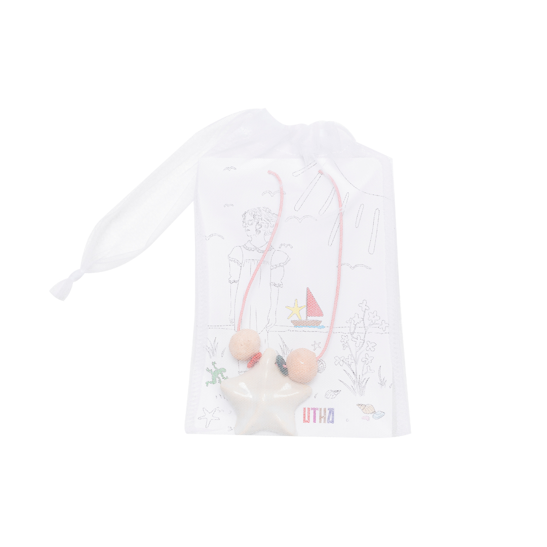 Paade Mode x UTHA Necklace Seashell, Pink