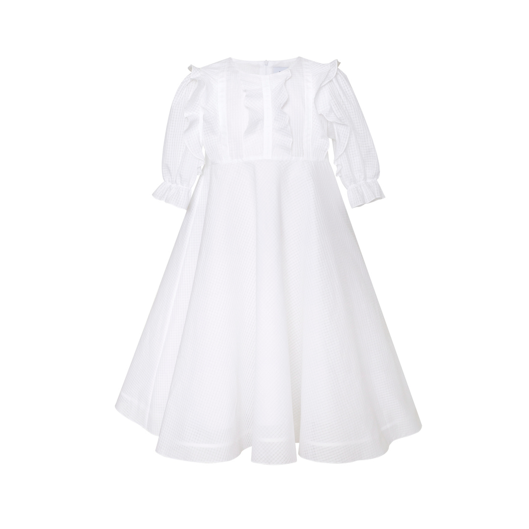 Cotton Maxi Dress Breeze, White