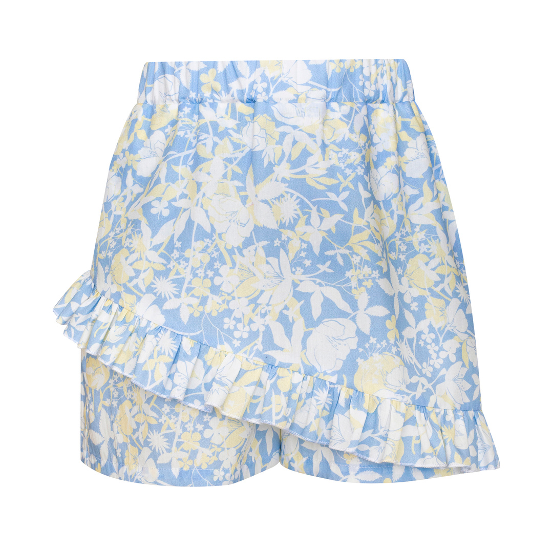 Cotton Shorts Anemone, Blue