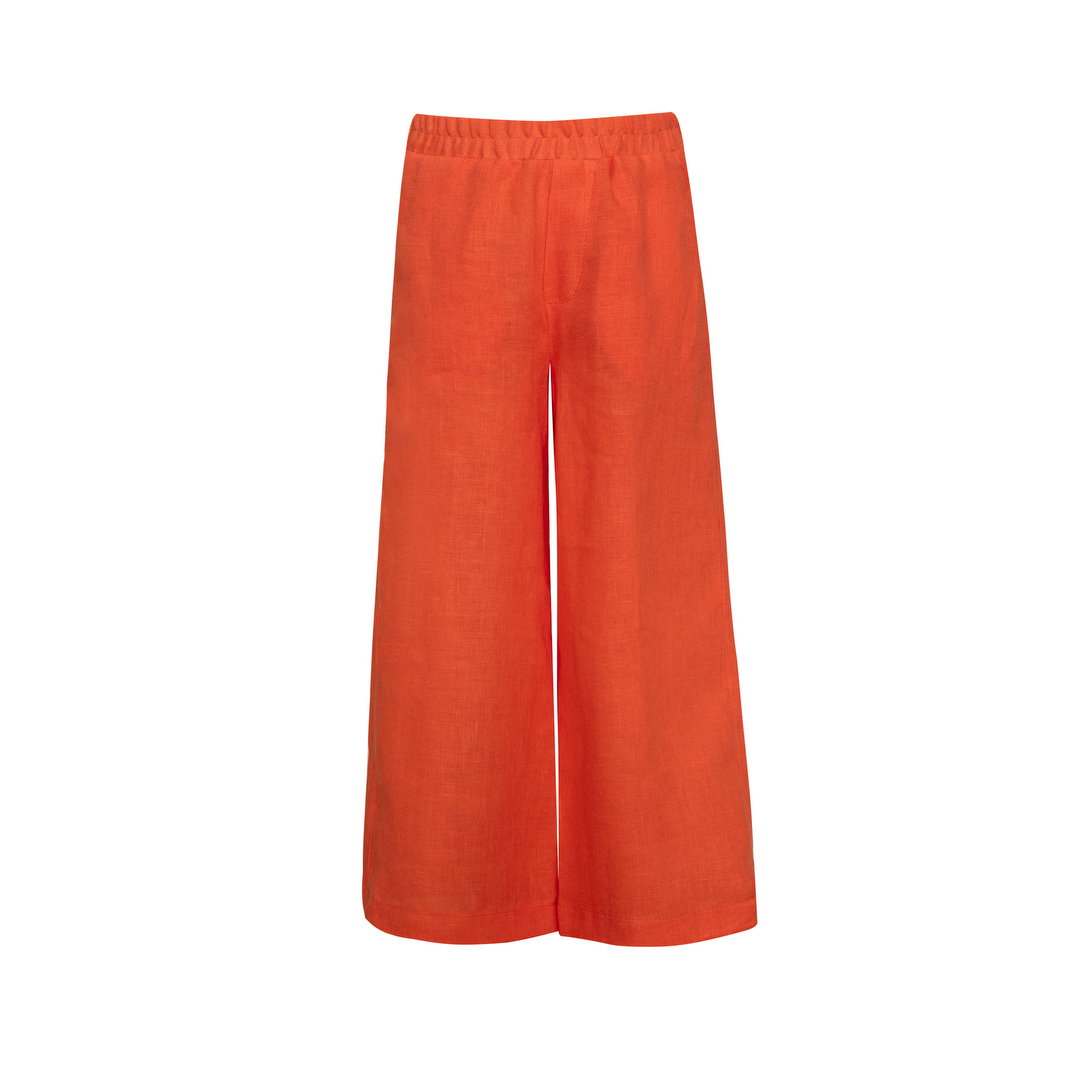 Linen Trousers Cruise, Orange